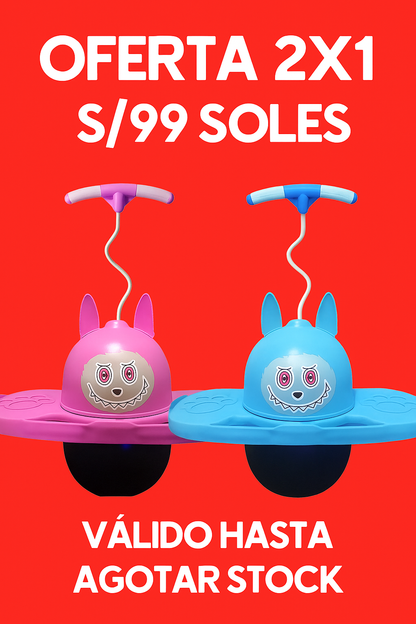 “Pack 2x1 Boing Ball – Juguete Saltarín de Equilibrio para Niños y Niñas”